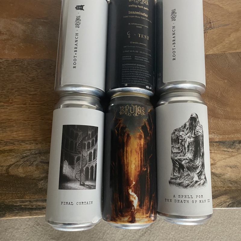 24 Hours! 6 cans - Brujos Test, Root + Branch Troon Brujos Collabs