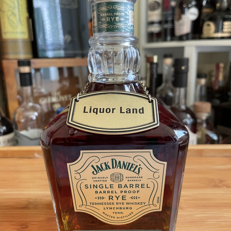 Jack Daniel’s Barrel Proof Rye! 1-16 Rickhouse. Store Pick! Free shipping