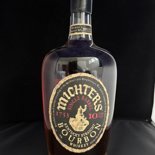 MIchter's 10yr bourbon 23A or 17B