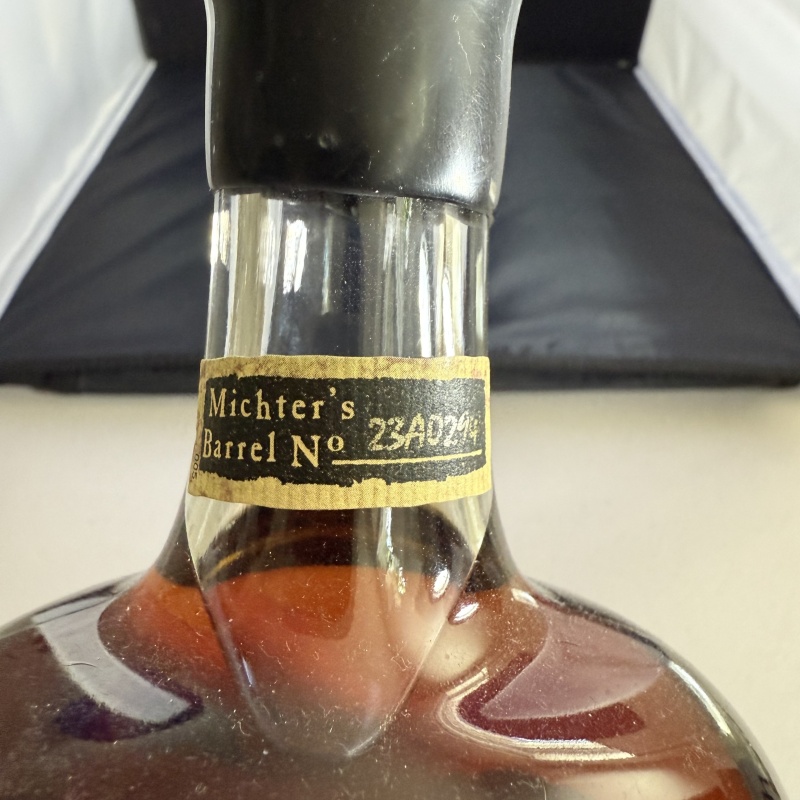 MIchter's 10yr bourbon 23A or 17B