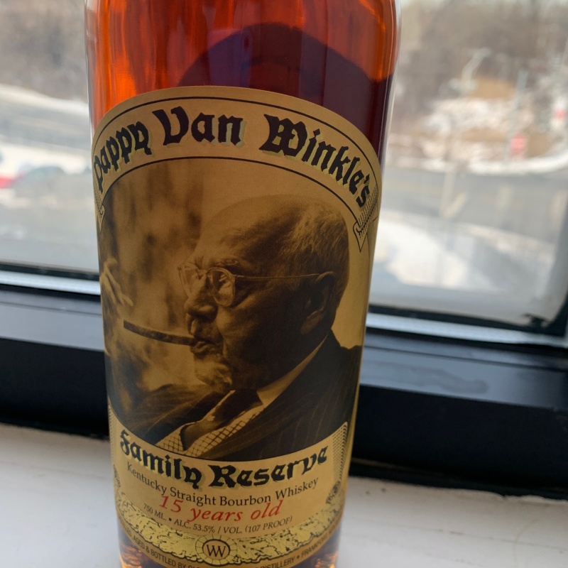 Pappy Van Winkle 15 Year 2025 Release