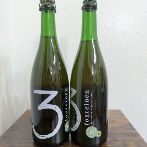 2017 3 Fonteinen Oude Geuze Assemblage No. 26 Belgian Lambic Beer Bottles – 750ml Pair