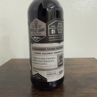 Bottle Logic Brewing Stronger Than Fiction 2019 - Bourbon Barrel Aged Coffee Coconut Strong Ale - Bodhi Leaf Coffee - 500ml - Stasis Level 01