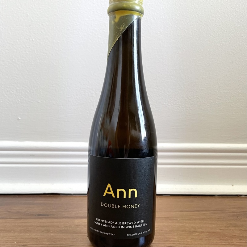 Ann double honey - Hill farmstead