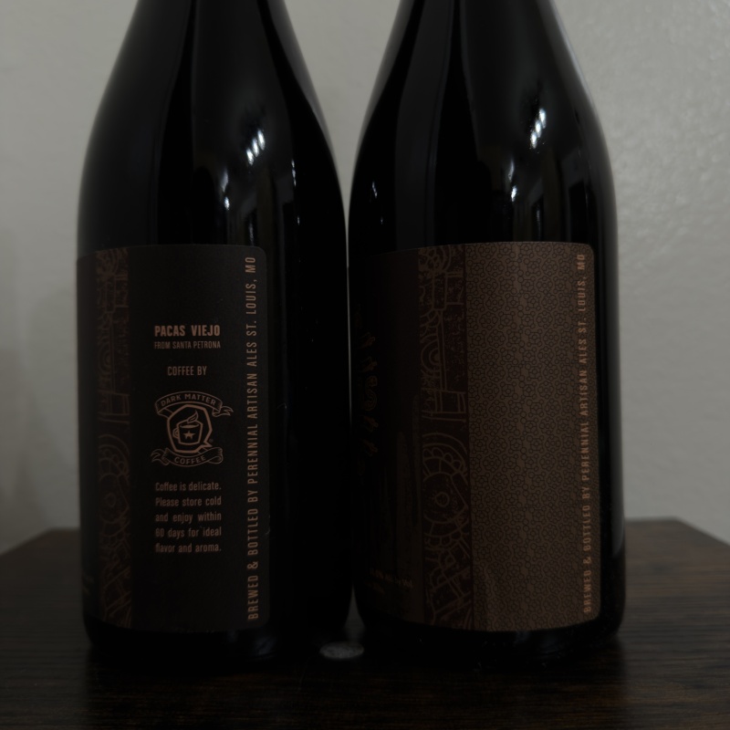 Perennial Abraxas 2019 2-Pack - Coffee + Vanilla Variants - Imperial Mexican Hot Chocolate Stout - 750ml - 11.5% ABV