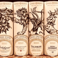 Full set of game of thrones scotches!