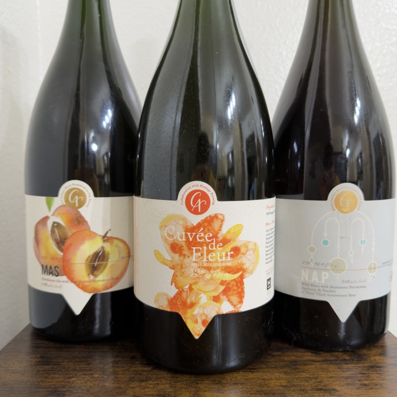 Cellador Ales Masumoto Magnum Vertical 3-Pack 2018-2019 - 1.5L Barrel-Aged Mixed Culture Sours w/ Masumoto Fruit + Homage Collabs