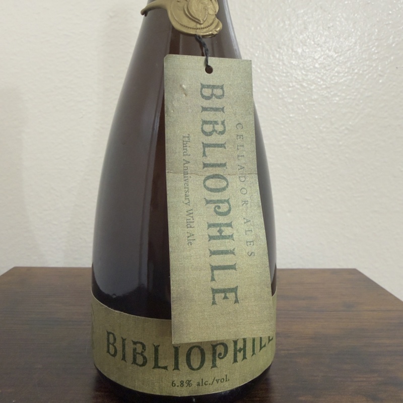 Cellador Ales Bibliophile 750ml - Third Anniversary Wild Ale w/ Masumoto Rose Diamond + Le Grand Nectarines - 6.8% ABV - Wax Sealed w/ Bookmark