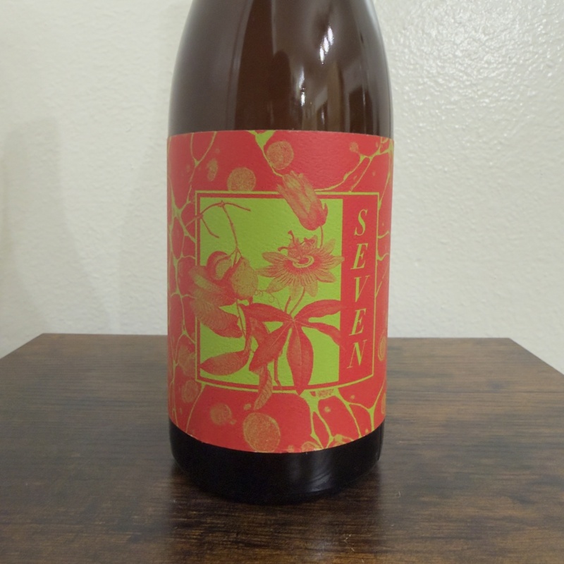 Sante Adairius Rustic Ales Seven - 7th Anniversary Barrel-Aged Saison w/ Passionfruit & Guava - 750ml - 8.0% ABV