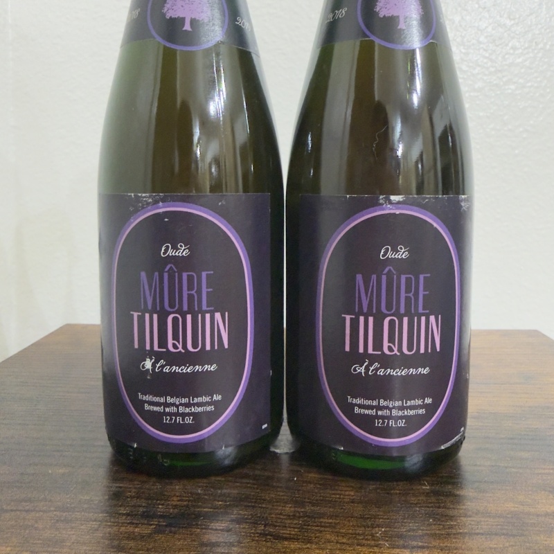 Tilquin Oude Mûre Tilquin à l'ancienne - 2018 Blackberry Lambic - 375ml - 6.0% ABV - Best Before 11/02/2029
