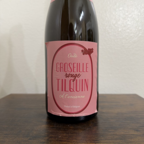 Tilquin Oude Groseille Rouge Tilquin à l'ancienne - 2017 Redcurrant Lambic - 750ml - 6.6% ABV - Best Before 14/03/2028
