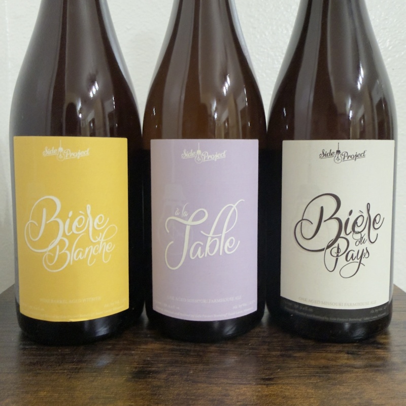 Side Project Vintage Vault 6-Pack ∼2015-2017 - Barrel-Aged Farmhouse/Wild Ales w/ Private Press Collab - 750ml Corked Bottles