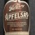 The BRUERY 750ml APFELSAP Wheatwine Ale Fermented with Mcintosh Apples Aged in Apple Brandy Barrels 15.6%