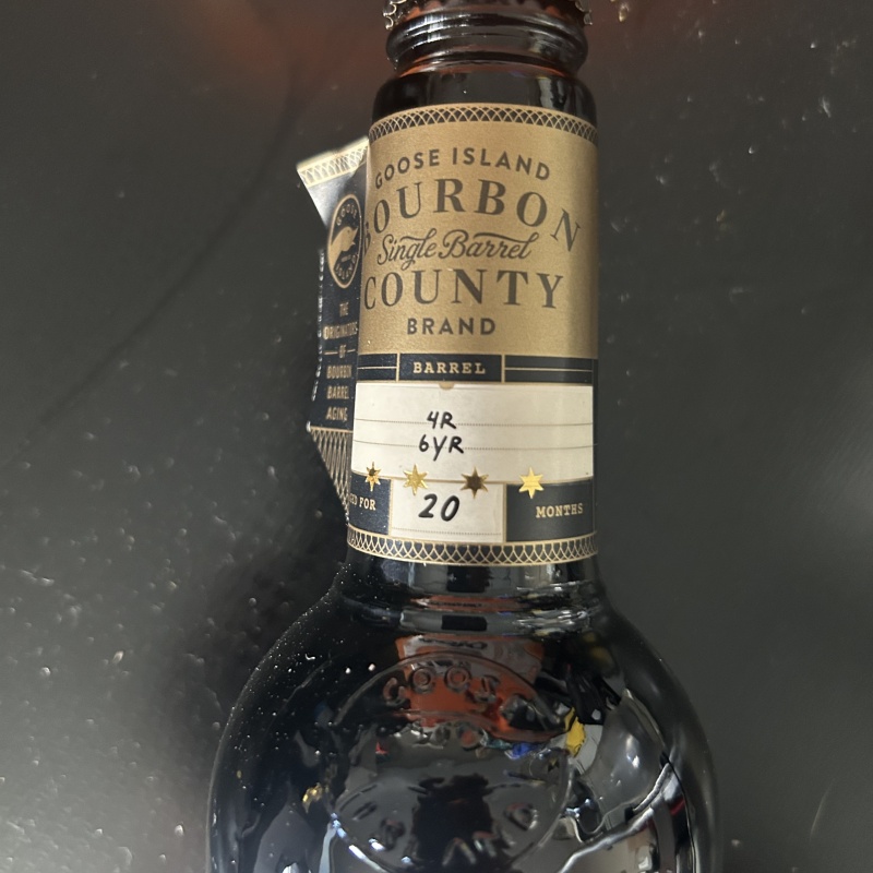 Goose Island single barrel