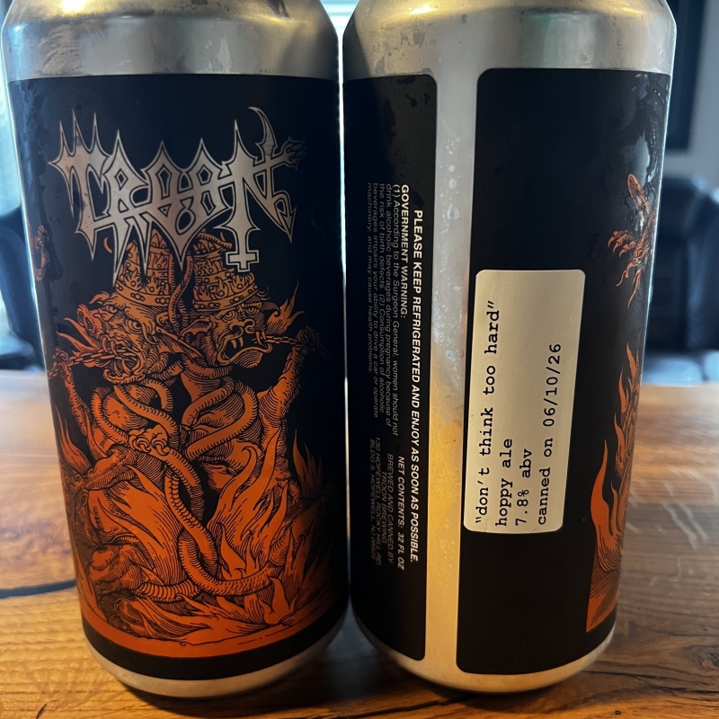 Troon Brewing: Don’t Think Too Hard 7.8%