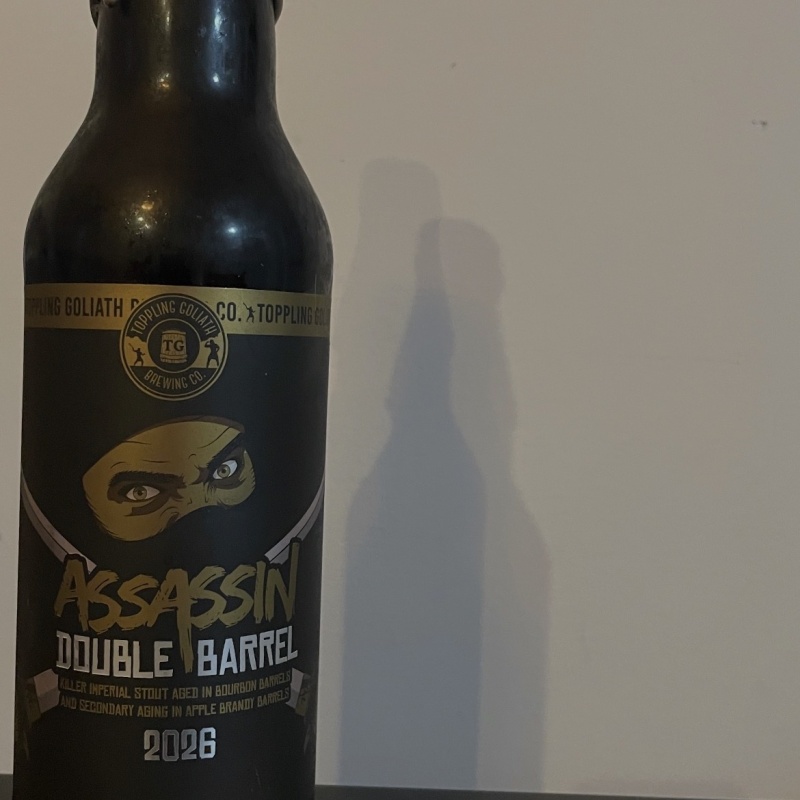Toppling Goliath Assassin Double Barrel 26’ Free Shipping!