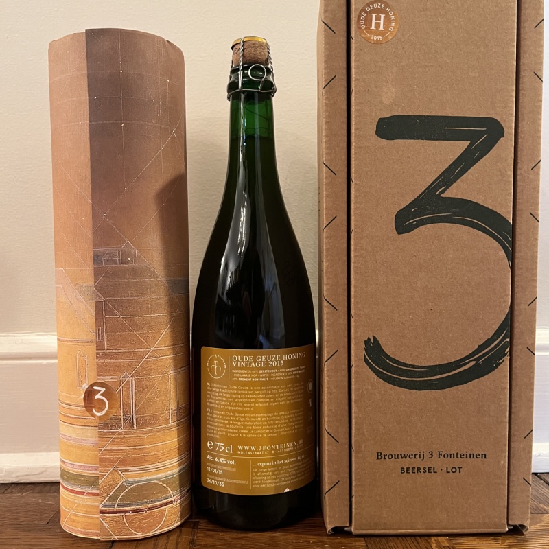 Drie Fonteinen Oude Geuze Honing Vintage 2015