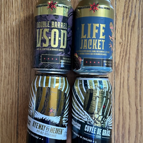 Revolution Double Barrel VSOD - Deep Wood Mixed Four Pack