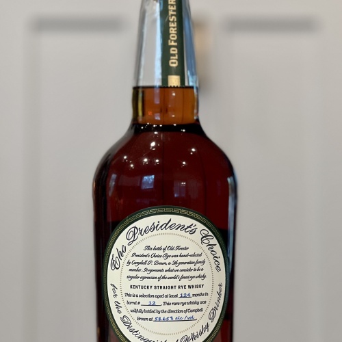 Old Forester President’s Choice Rye(2025)
