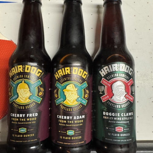 Hair of the Dog sampler - cherry Adam, cherry Fred, doggie claws