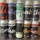 Fidens anniversary cans 10 pack complete set
