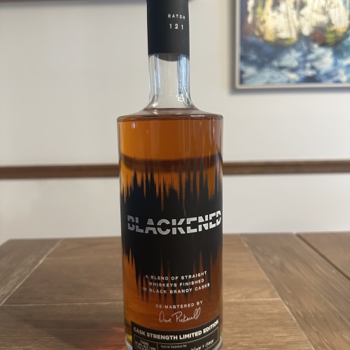 Blackened Cask Strength Batch 121 - Black brandy finish, Total Wine