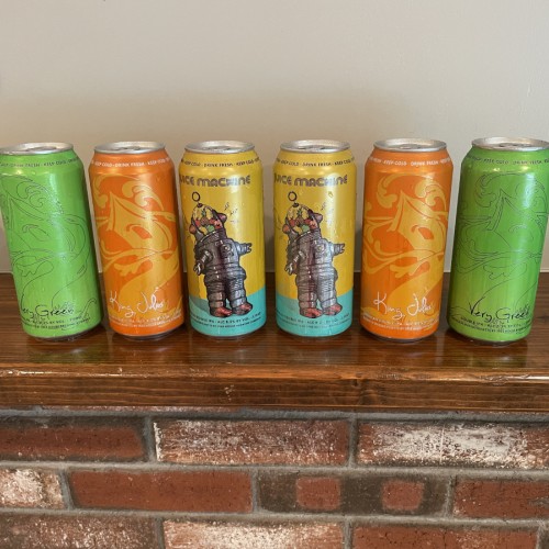 Tree House Brewing 2 * JUICE MACHINE, 2 * KING JULIUS & 2 * VERY GREEN - 6 CANS TOTAL