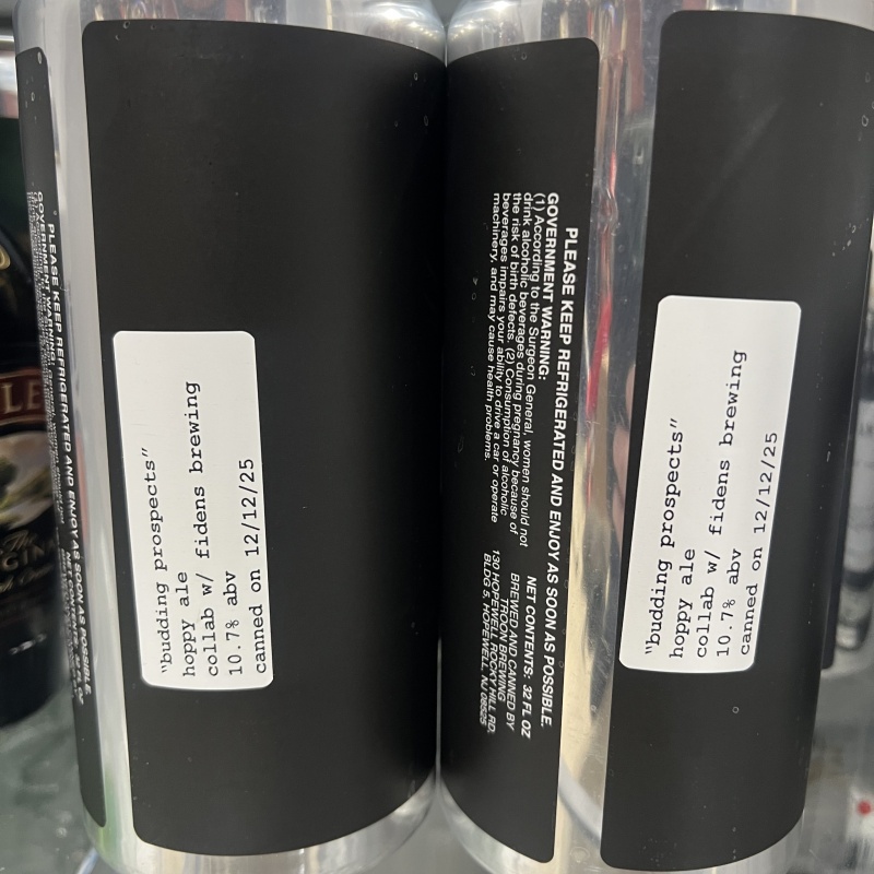 Troon Brewing and Fidens Collab Budding Prospects 32oz (x2)