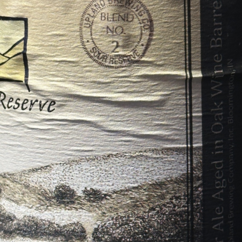 Upland Sour Reserve (2013 Blend 2)