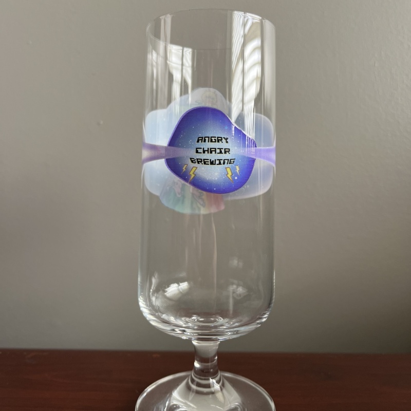 Angry Chair Stemmed Glass