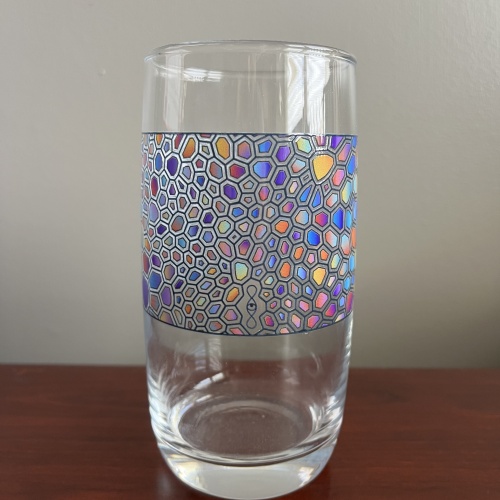 8th State Anniversary Glass