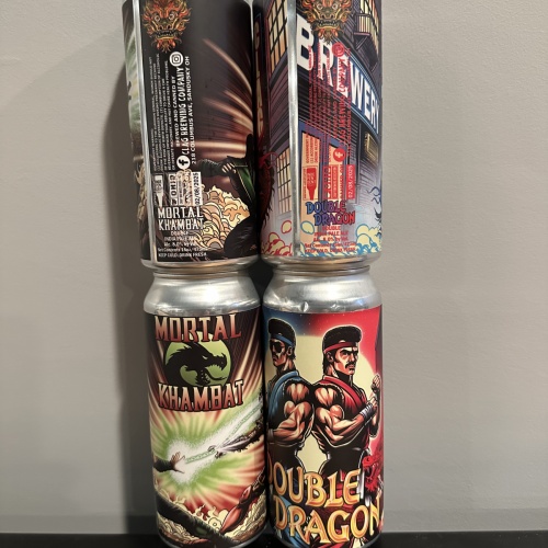 CLAG Mixed 4 pack Mortal Khambat and Double Dragon