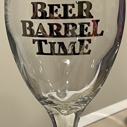 Side Project - Beer : Barrel : Time 2023 Glassware