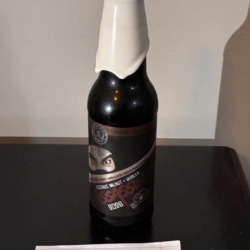 Toppling Goliath Assassin Coconut Walnut Vanilla Free Shipping!