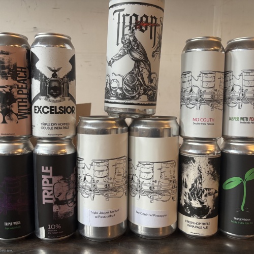 Fidens troon mixed 8 can/ growler set