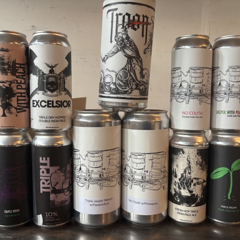 Fidens troon mixed 8 can/ growler set