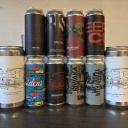 Fidens mixed 8 pack cans and 2 crowlers