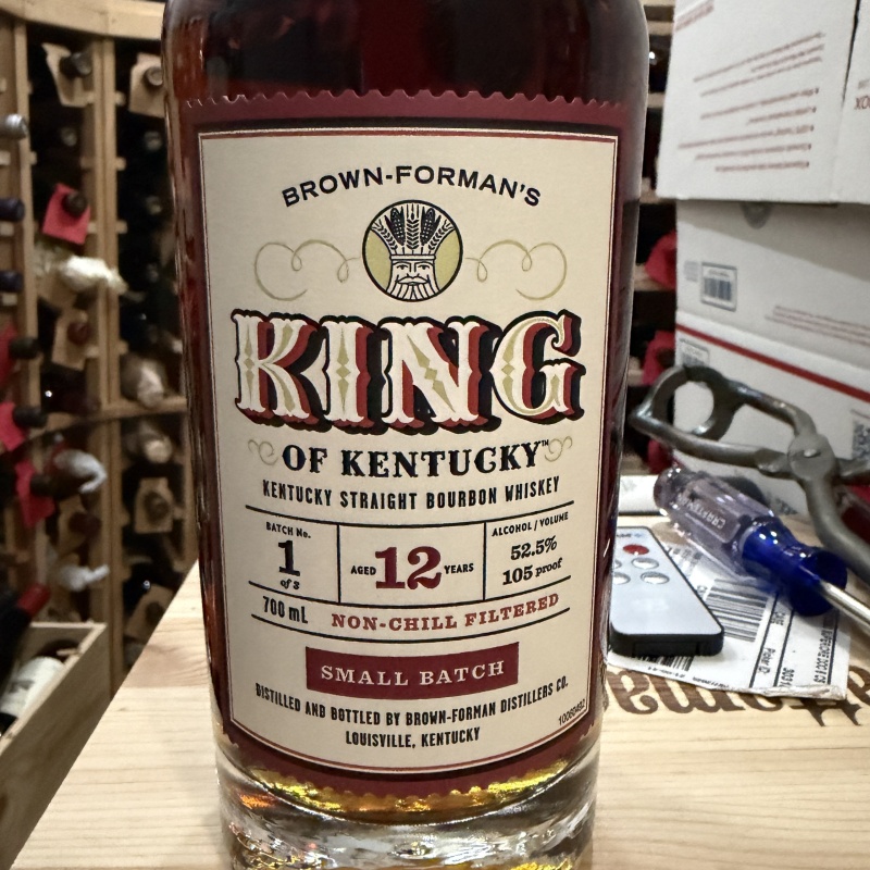 King of Kentucky 12 year Small Batch