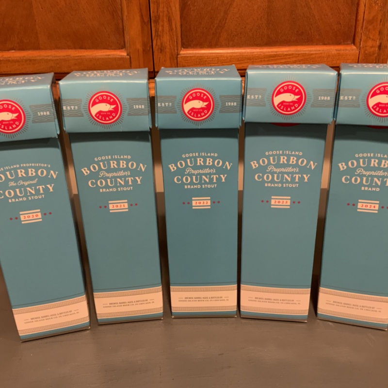 Goose Island Proprietor's Bourbon County Brand Stout 2020-2024