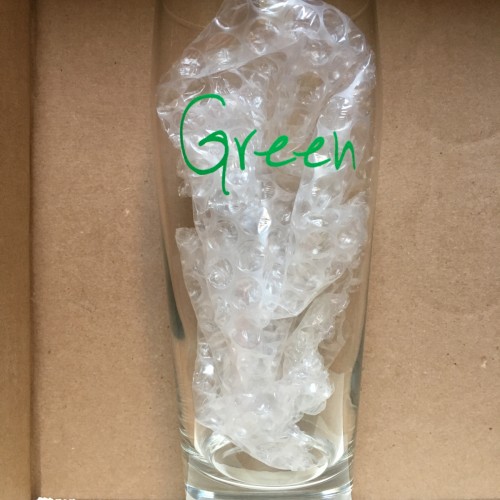 Tree House Green Glassware