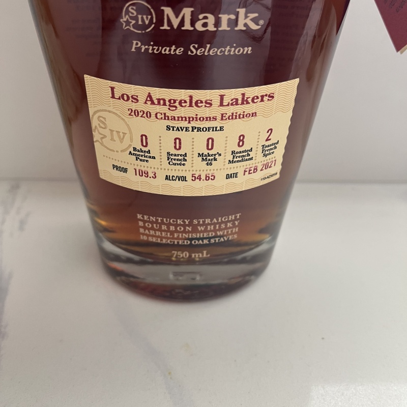 Makers mark Los Angeles lakers 2020 champions edition