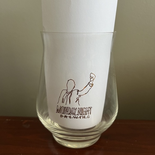 Monday Night brewing glass