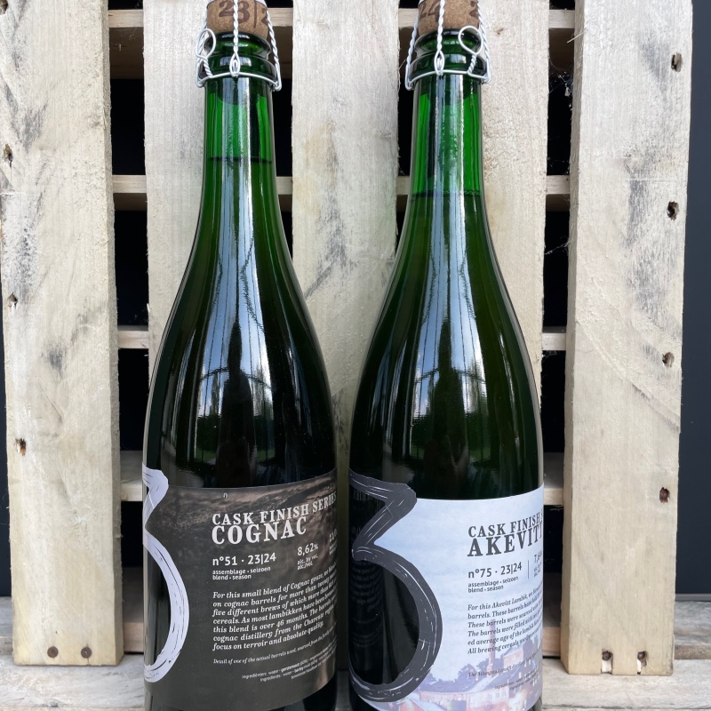 3 Fonteinen Cask Finish Series Cognac + Akevitt