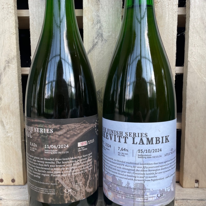 3 Fonteinen Cask Finish Series Cognac + Akevitt