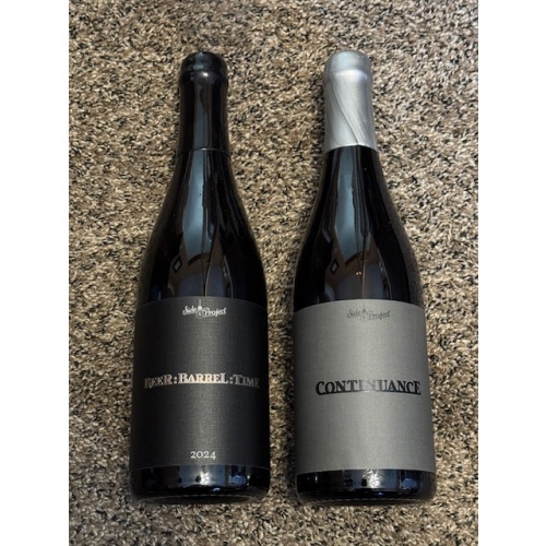 2024 SIDE PROJECT BBT & Continuance (Both 750ml) Blend 6 Barrel Aged BA Stout & Barleywine & Beer Barrel Time Set