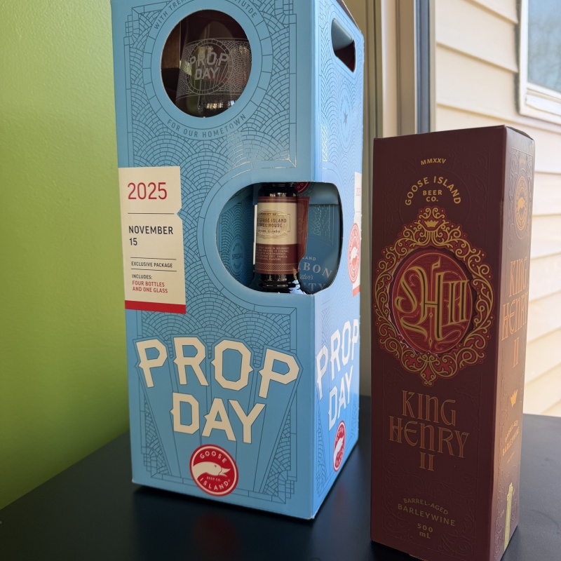 Goose Island King Henry II & Prop Day 2025 Package