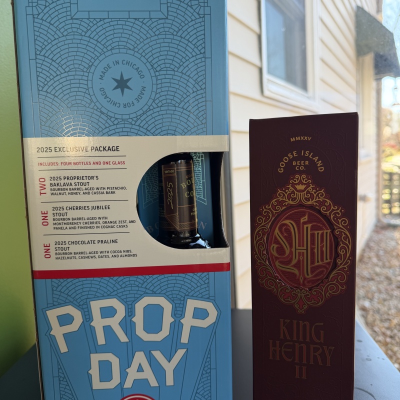Goose Island King Henry II & Prop Day 2025 Package