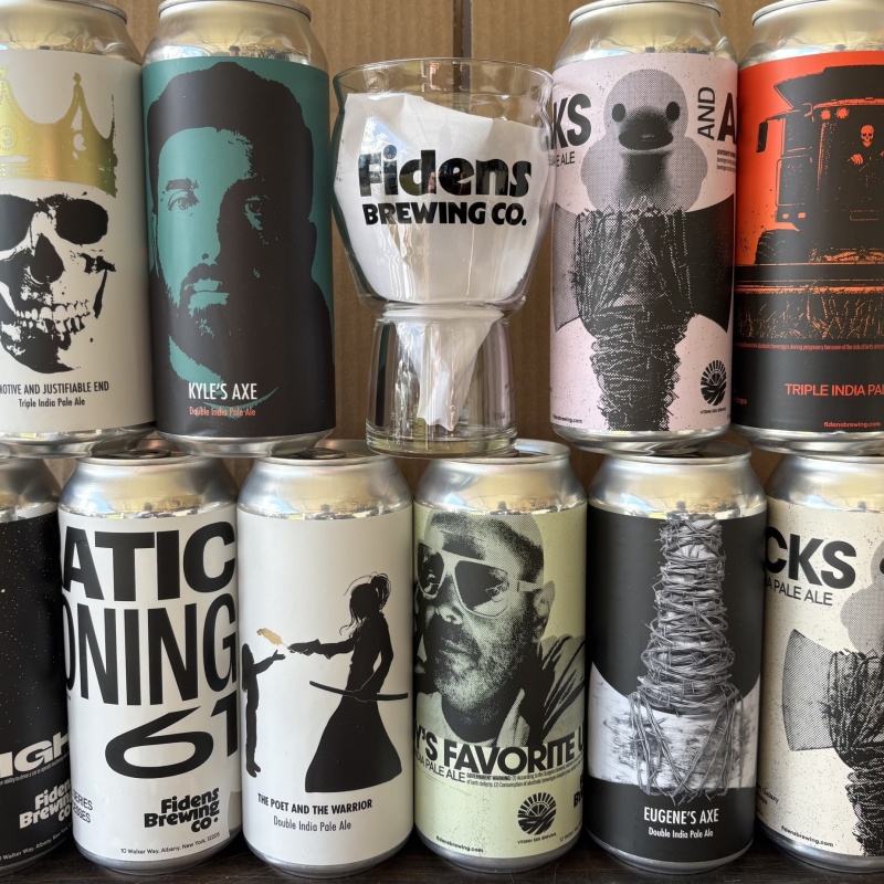 Fidens mixed 10 pack with glass