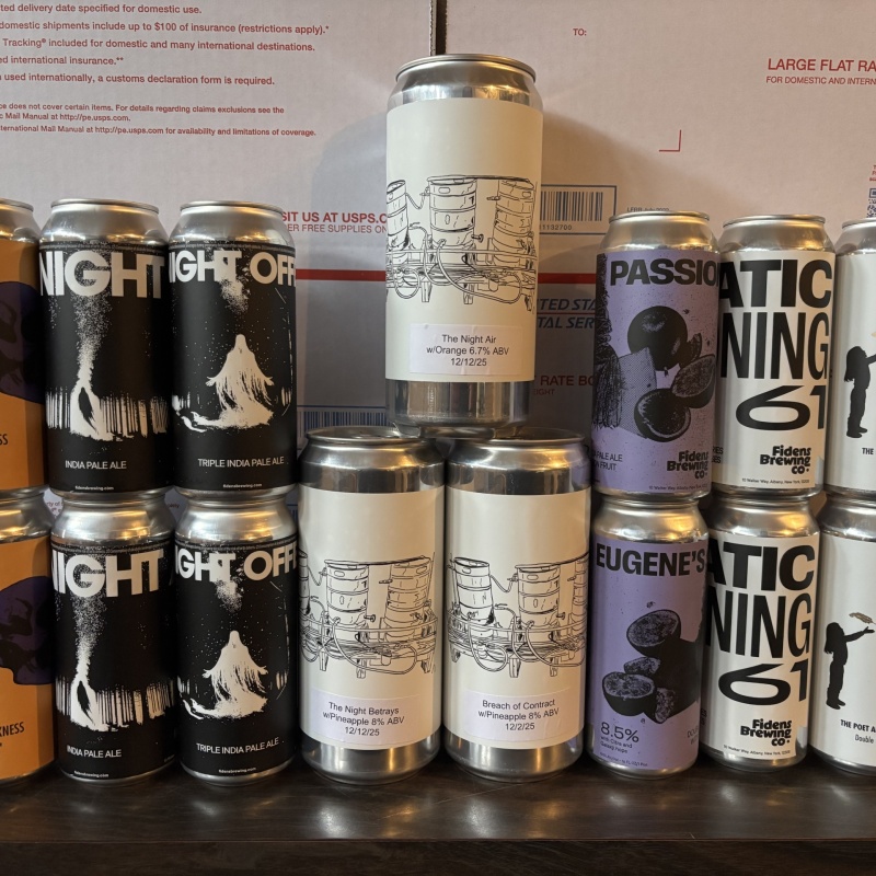 Fidens mixed 12 pack with 3 fruited crowlers
