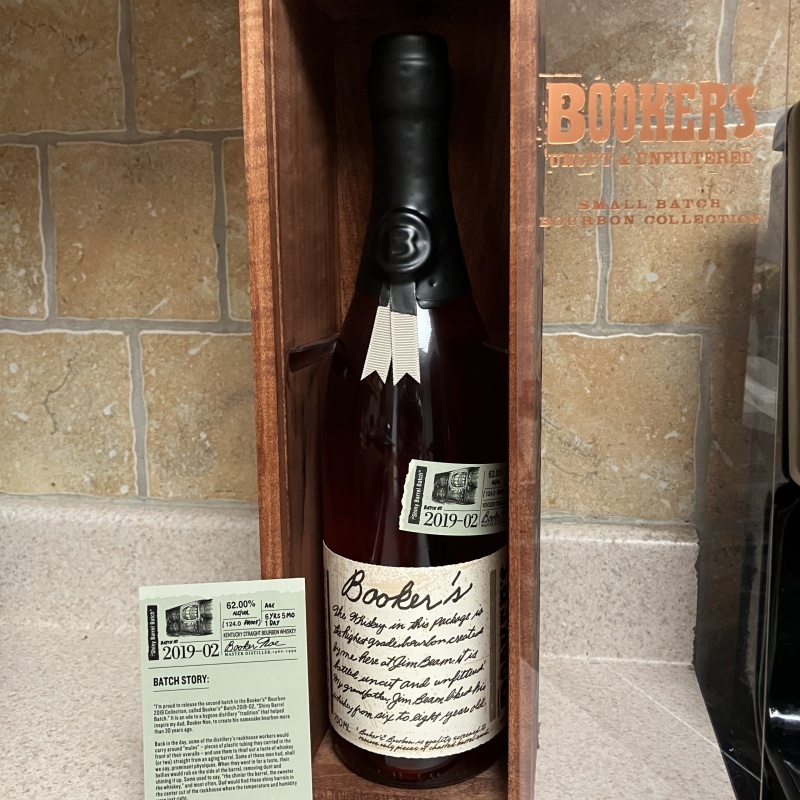 Booker’s 2019-02 Shiny Barrel Batch